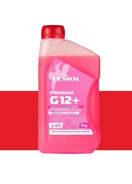 Антифриз TEMOL PREMIUM G12+